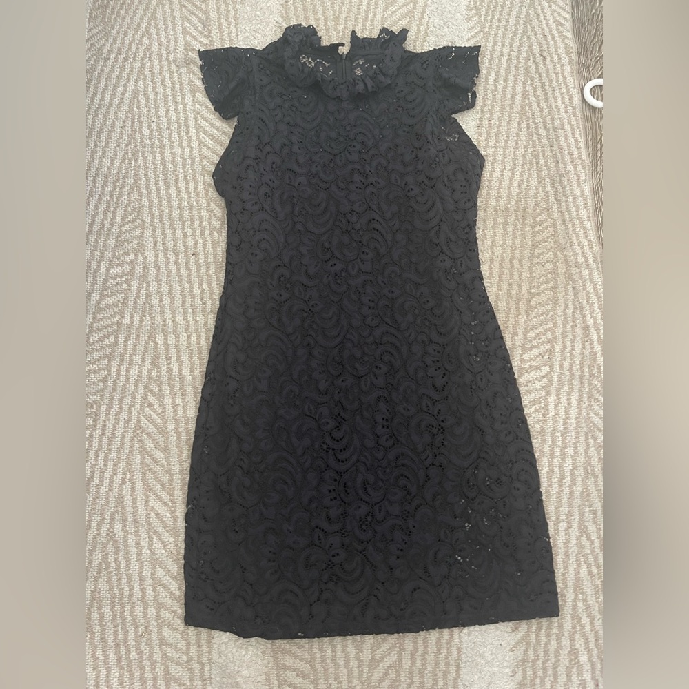 Alexia Admor Black Lace Dress in size M